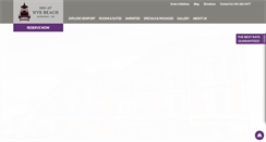 Desktop Screenshot of innatnyebeach.com
